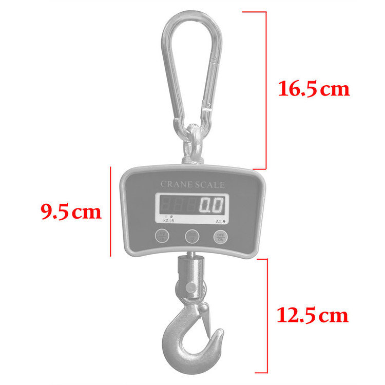 باسکول دیجیتال آویز مدل CraneScale-PYDR-500Kg