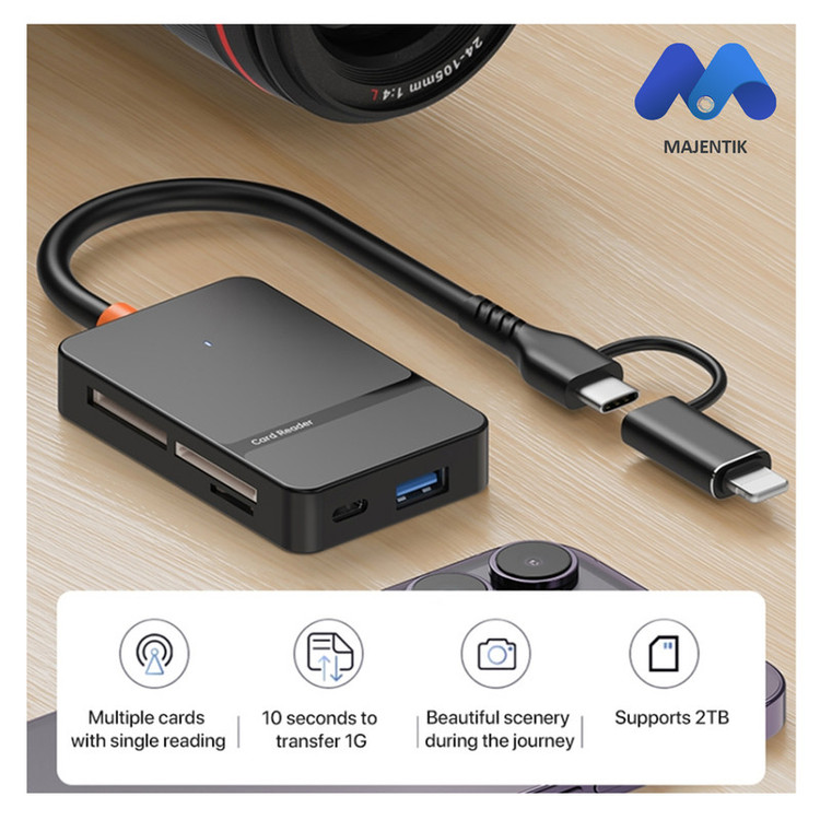 کارتخوان 8 پورت مجنتیک مدل ADS-315