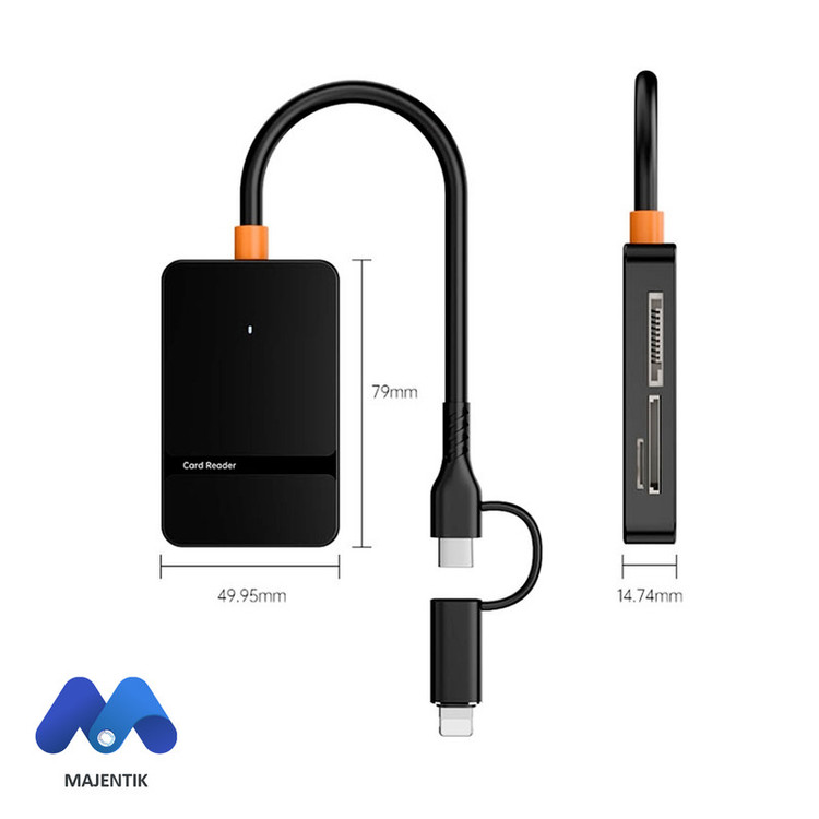 کارتخوان 8 پورت مجنتیک مدل ADS-315