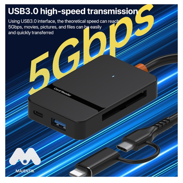 کارتخوان 8 پورت مجنتیک مدل ADS-315