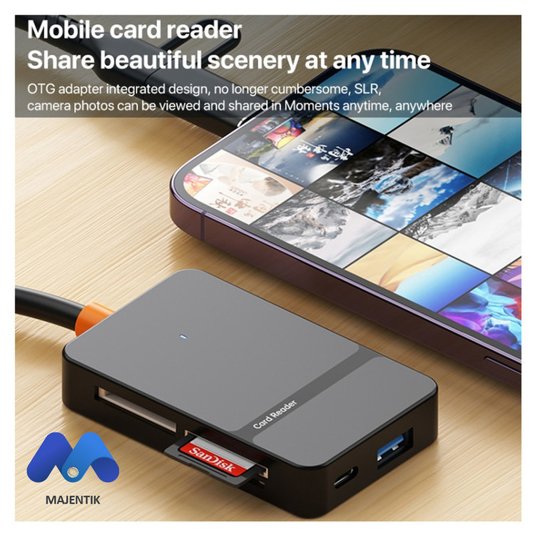 کارتخوان 8 پورت مجنتیک مدل ADS-315