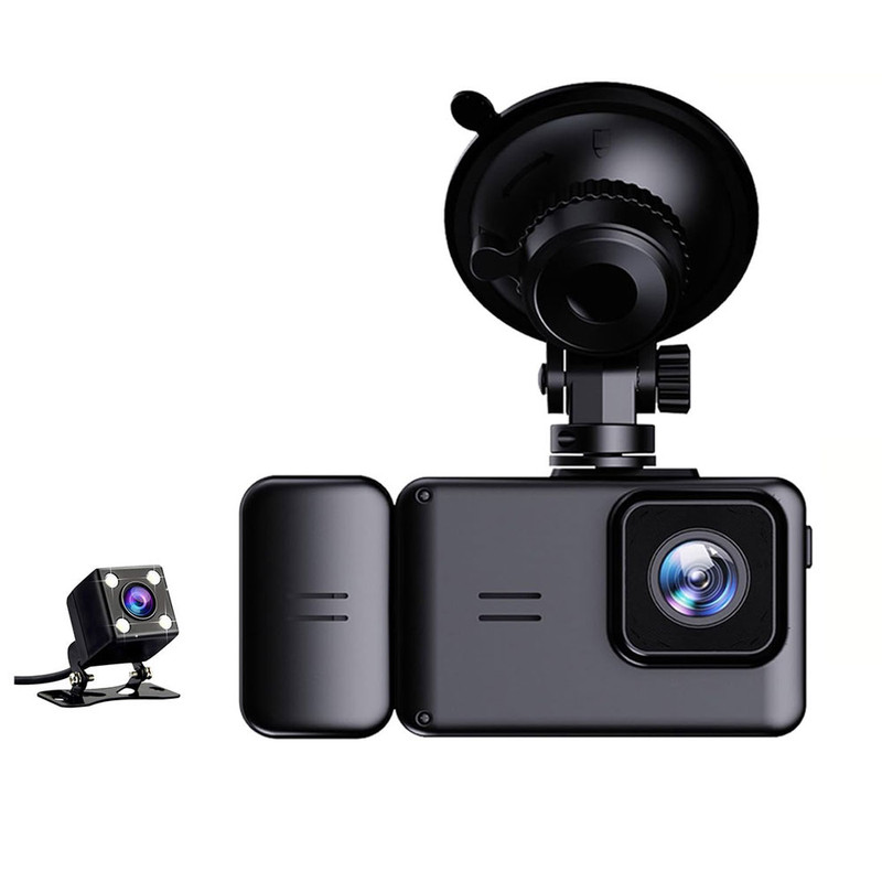 دوربین ثبت وقایع خودرو مدل 3 لنز RoadLens-F31-WiFi