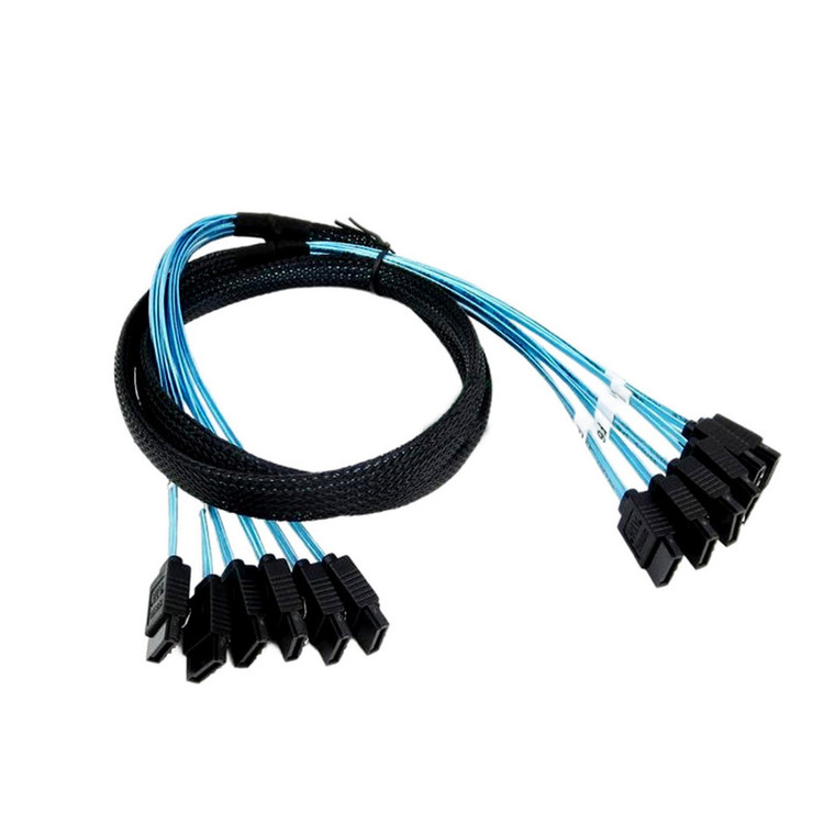 کابل تبدیل 6 به 6 SATA اسمارطور مدل SM265 طول 0.5 متر