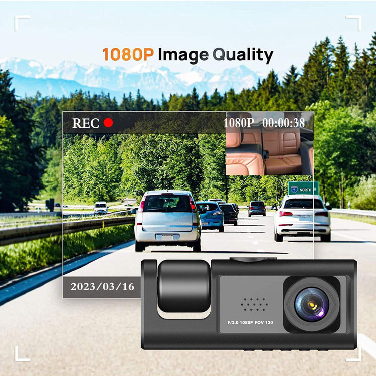 دوربین ثبت وقایع خودرو اسمارطور مدل C60-WiFi به همراه دوربین دنده عقب