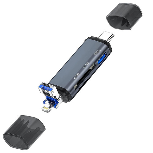 کارتخوان 6 پورت مجنتیک مدل ADS-306