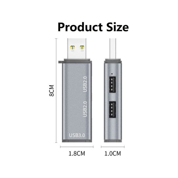 هاب 3 پورت USB 3.0 مجنتیک مدل ADS-302A