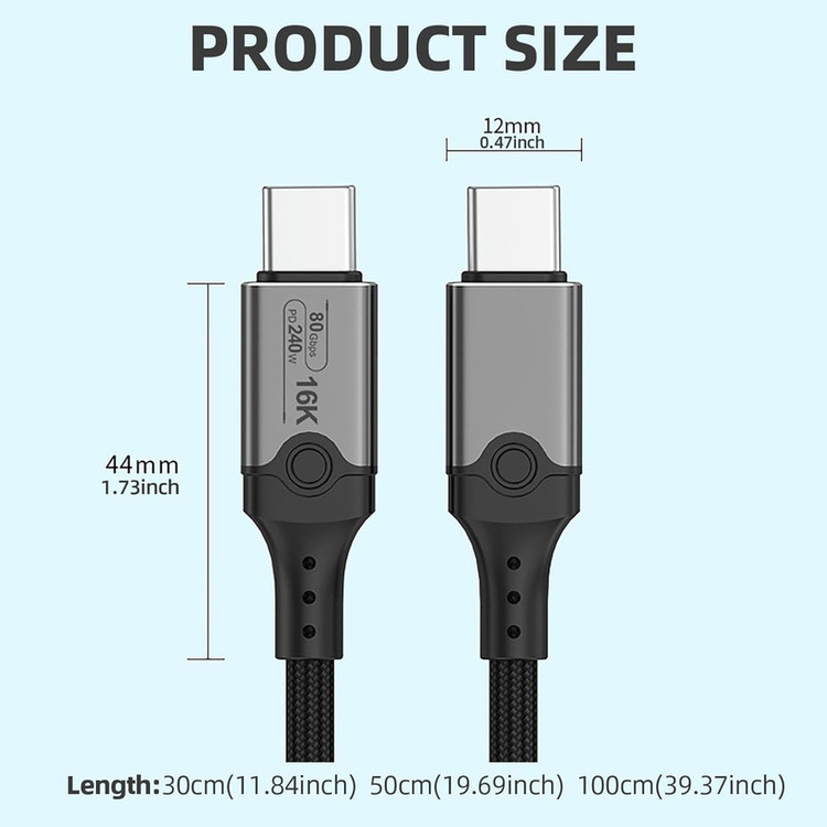 کابل تبدیل USB-C اسمارطور مدل USB5 طول 0.5 متر