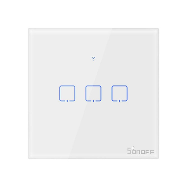 کلید لمسی هوشمند سونوف مدل سه پل کد TX-T1EU3C