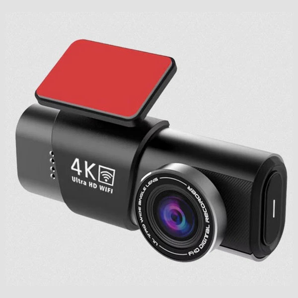دوربین فیلمبرداری ثبت وقایع خودرو مدل OK309-4K-WiFi-GPS به همراه دوربین عقب