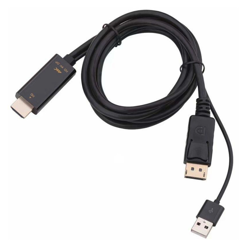 کابل تبدیل HDMI به Display port مدل H147 طول 1.8متر