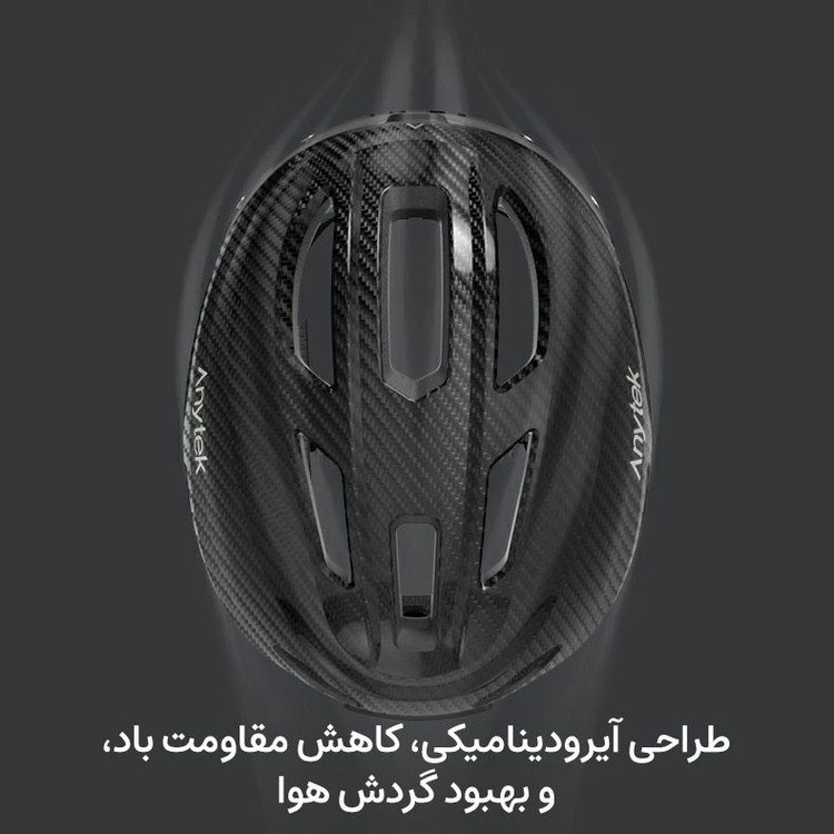 دوربین فیلم برداری ورزشی انی تک مدل کلاه ایمنی RAW1PRO-4K