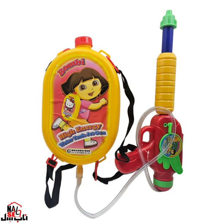 تفنگ آب پاش ناب سل مدل کوله پشتی دورا DORA