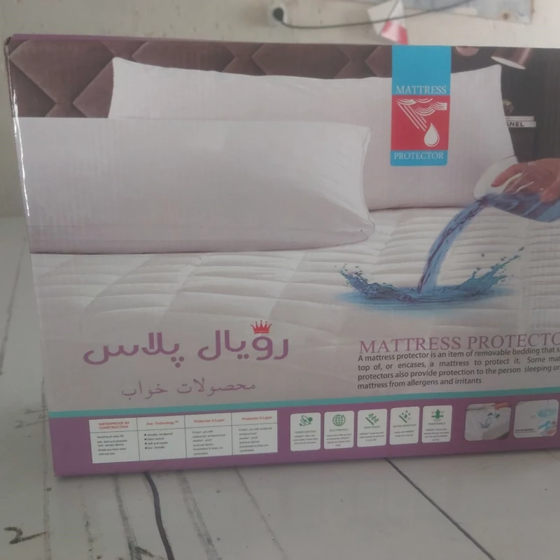محافظ ضد آب تشک رویال پلاس ابعاد 160 در 200